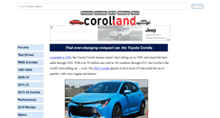 Desktop Screenshot of corolland.com
